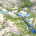 Nueva Propuesta para Centro Turístico con parque acuático en Filfila, Skikda. Algéria Centro Turístico. Skikda