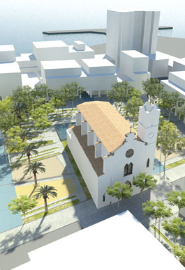 Plaza Llibertat. Calonge