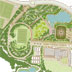 Compétition. Projet de construction de la "Anella Mediterrània" des Jeux Méditerranéens de Tarragone. 2017. 6e. Domaine d'intervention: L'Esplanade Vert