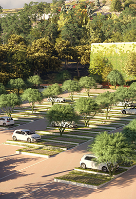 Teià Sant Berger Vialidad y Aparcamiento